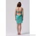 Amily Women's Hollow Out Mesh Spaghetti Strap Backless Beach Dress Bikini Cover Up Green B07P642N6Q